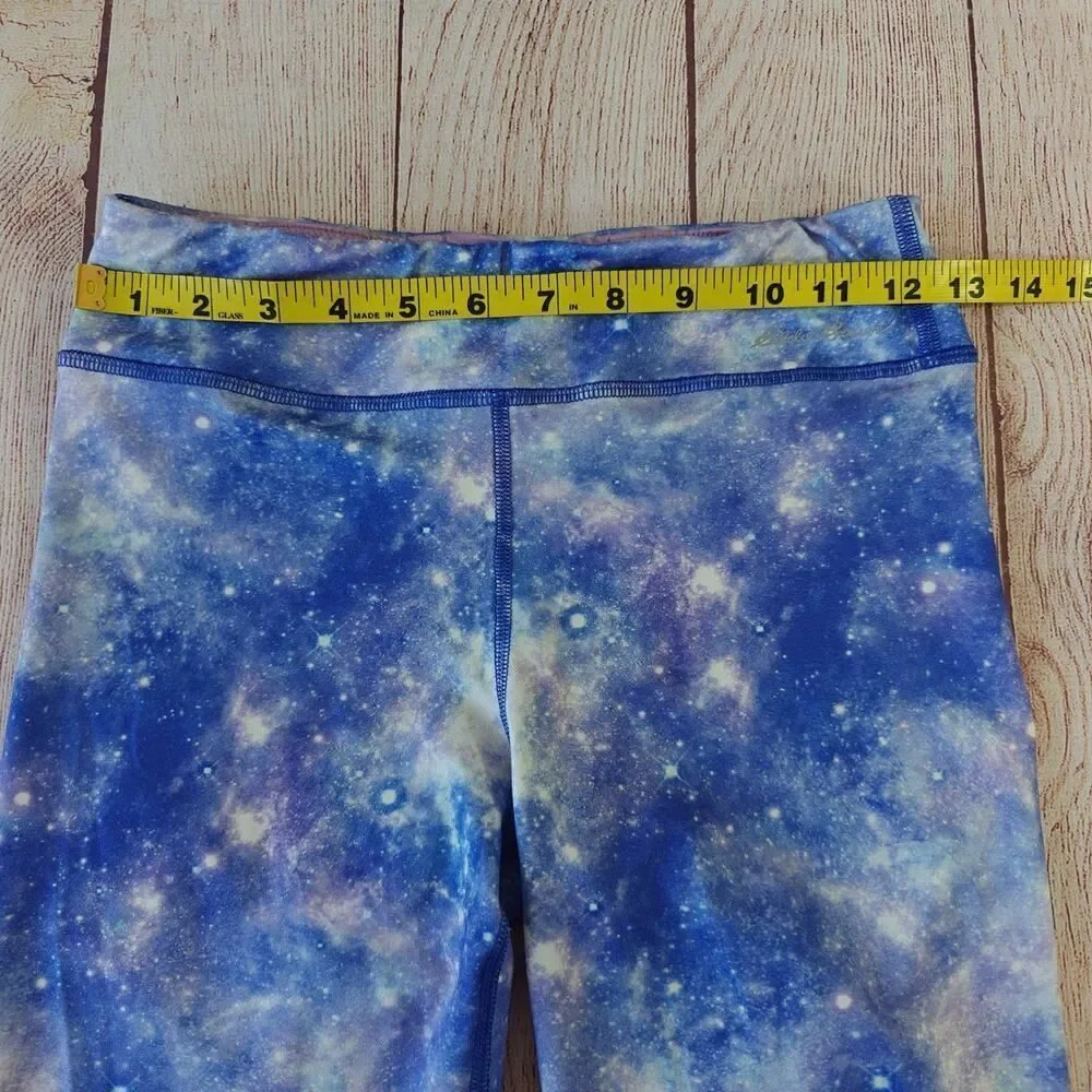 Eddie Bauer lavender graphic tee & galaxy legging set sz L (14/16)